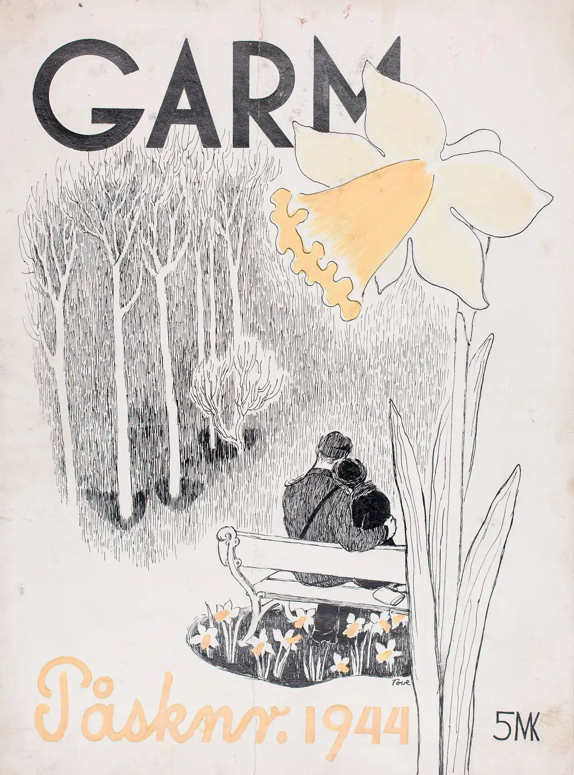 A cover for Garm magazine