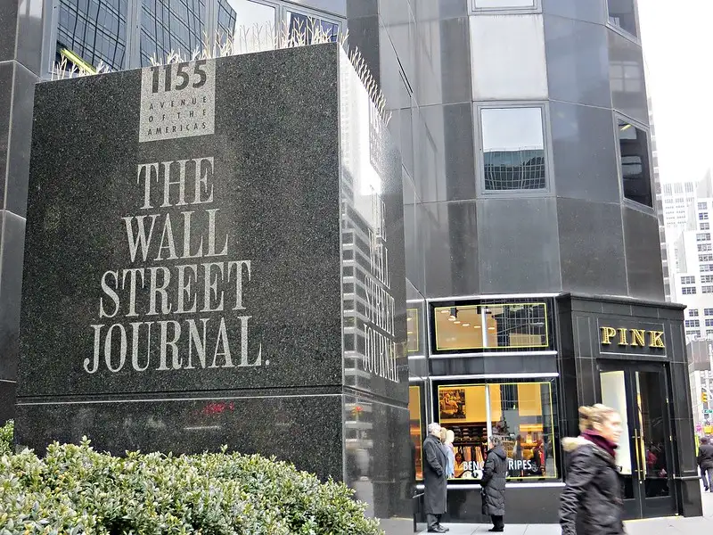 The WSJ's office in NYC